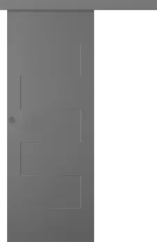 Межкомнатная дверь Split Купе Эмаль белый 2,0х0,7