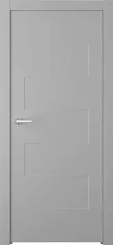 Межкомнатная дверь Split Распашная Эмаль светло - серый 2,0х0,8
