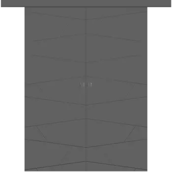 Межкомнатная дверь Svea Купе двойное Эмаль белый 2,0х0,6