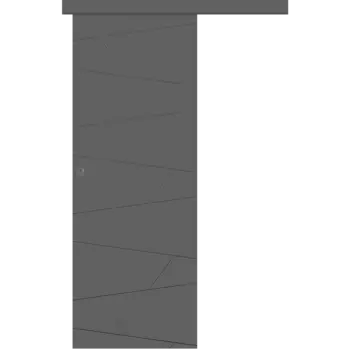 Межкомнатная дверь Svea Купе Эмаль белый 2,0х0,6