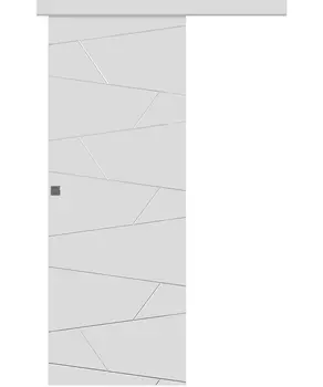 Межкомнатная дверь Svea Купе Эмаль белый 2,0х0,6