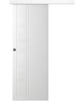 Межкомнатная дверь Твинвуд 1 Купе Эмаль белый 2,0х0,7