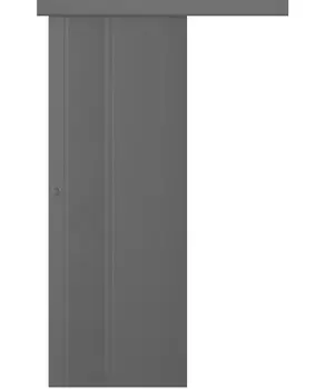 Межкомнатная дверь Твинвуд 1 Купе Эмаль белый 2,0х0,7