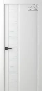 Межкомнатная дверь Твинвуд 1 Распашная Эмаль светло - серый 2,0х0,7