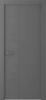 Межкомнатная дверь Твинвуд 1 Распашная Эмаль светло - серый 2,0х0,7