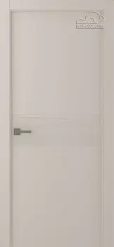 Межкомнатная дверь Твинвуд 2 Распашная Эмаль светло - серый 2,0х0,8