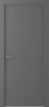 Межкомнатная дверь Твинвуд 2 Распашная Эмаль светло - серый 2,0х0,8