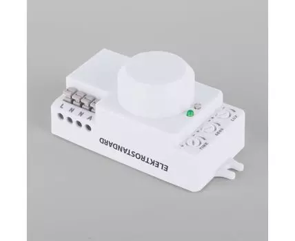 Микроволновый датчик движения 10м 1200W 360° IP20 SNS-M-13 белый