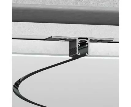 Mini Magnetic Шинопровод под ГКЛ 12,5мм черный 900 85220/00