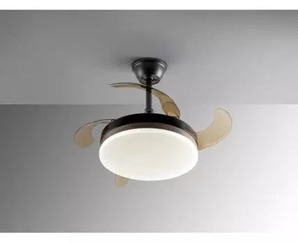 Мини вентилятор с подсветкой Vento черный 40 DIM