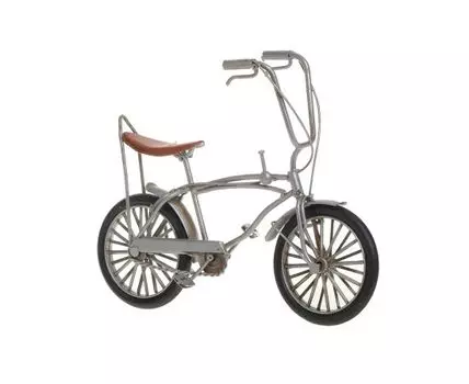 Модель велосипеда (серебристый, 21)