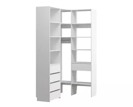 Модуль для гардероба Хелен-2-150-110-240 White