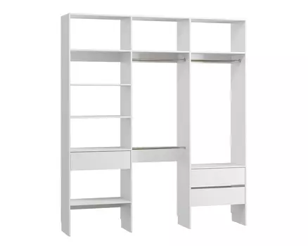 Модуль для гардероба Хелен-3.10-210-240 White