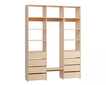 Модуль для гардероба Хелен-3.3-180-240 Plywood