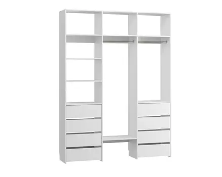 Модуль для гардероба Хелен-3.4-180-240 White