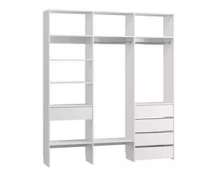 Модуль для гардероба Хелен-3.6-210-240 White