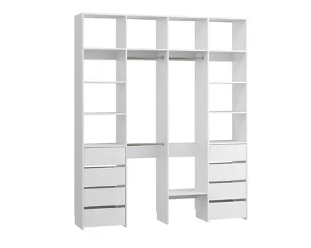 Модуль для гардероба Хелен-4.2-200-240 White