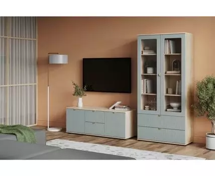 Модульная гостиная Монблан-7 Fancy Mentol