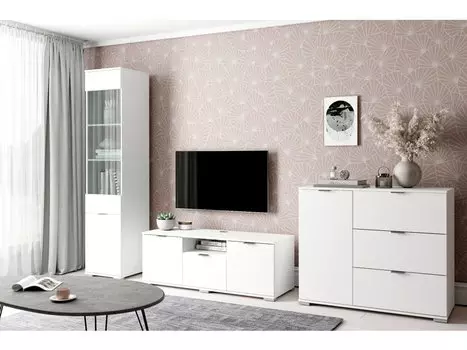 Модульная гостиная Стелла-1 Белый Диван.ру