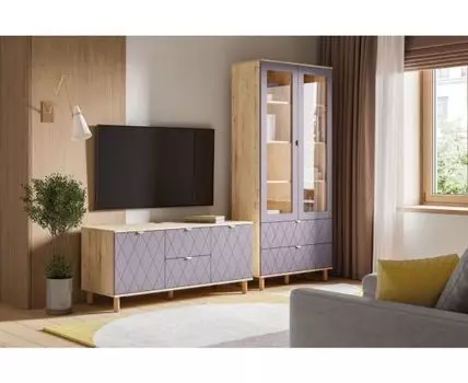 Модульная гостиная Теджонс-2 Diamond Lavanda