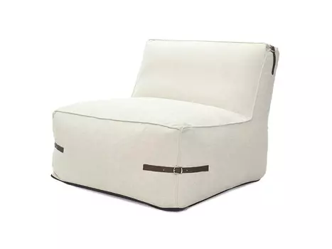 Модульное кресло с ремешками из кожи