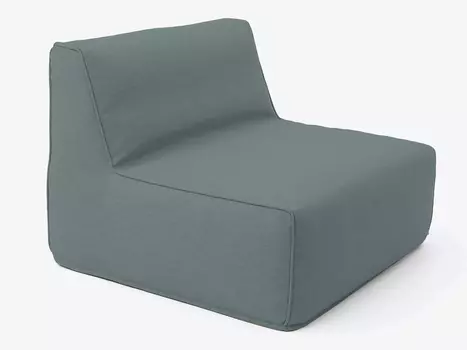 Модульное кресло в плотной рогожке