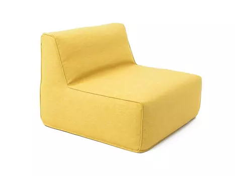 Модульное кресло в плотной рогожке