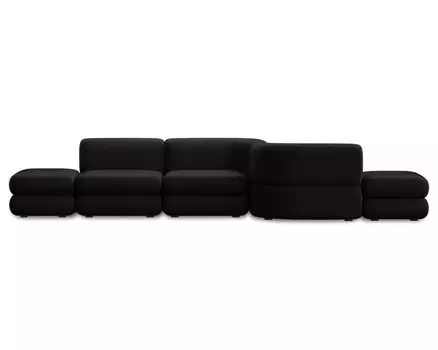 Модульный диван Brera-1 Velour Black