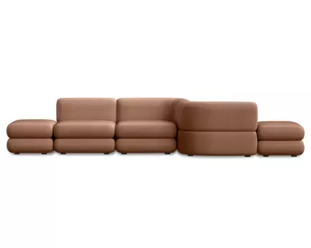 Модульный диван Brera-1 Velour Caramel