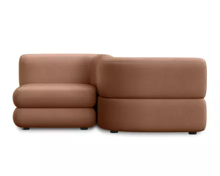 Модульный диван Brera-2 Velour Caramel