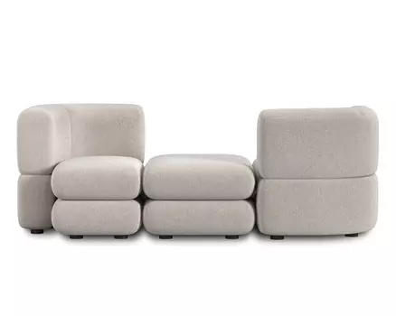 Модульный диван Brera-3 Bucle Beige