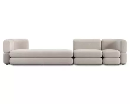 Модульный диван Brera-4 Bucle Beige