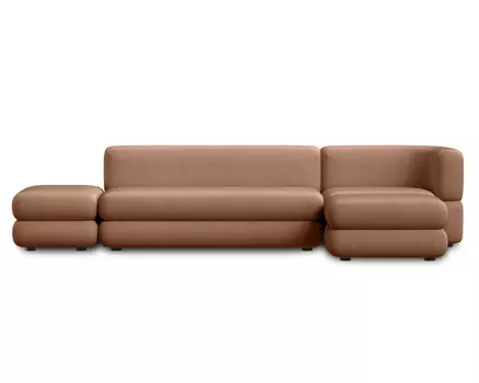 Модульный диван Brera-6 Velour Caramel