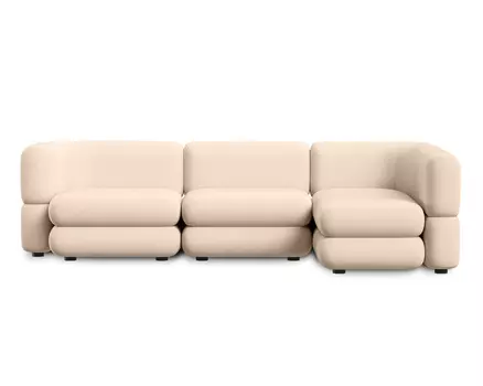 Модульный диван Brera-7 Velour Beige