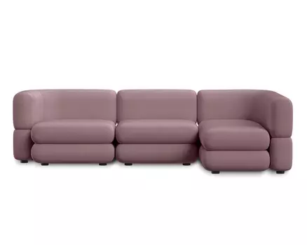 Модульный диван Brera-7 Velour Lilac