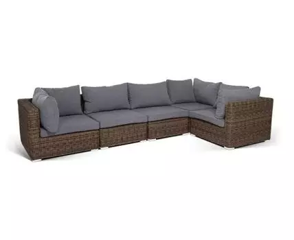 Модульный диван Лунго (Коричневый, 316)