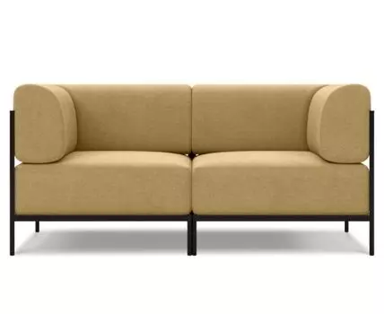 Модульный диван Нолан-B 1 Soft Yellow