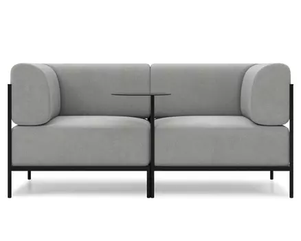 Модульный диван Нолан-B 2 Soft Grey