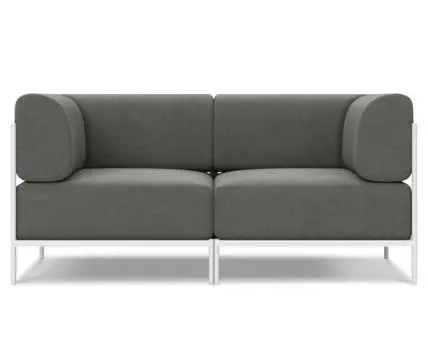 Модульный диван Нолан-W 1 Soft Grafit