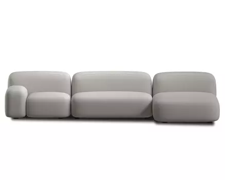 Модульный диван Риббл-3 Bucle Beige