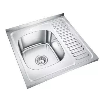 Мойка из нержавейки EMAR 6060LQ глянцевая