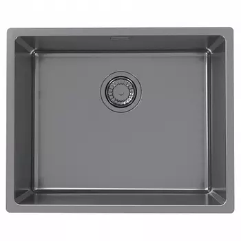 Мойка кухонная Alveus Kombino 50 Monarch Аnthracite SAT 542X442X195 U нержавеющая сталь, с выпуском,