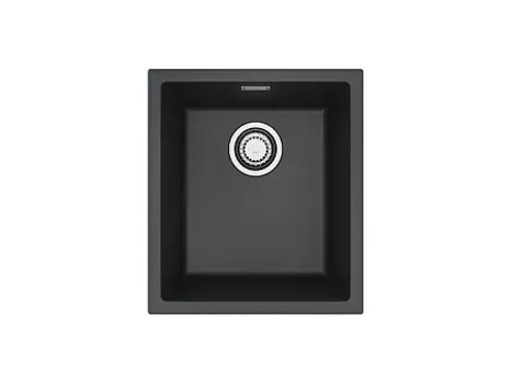 Мойка кухонная Alveus OMNI 10 GRANITAL CARBON-G91 400x450x198 с сифоном 1145083