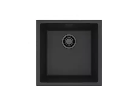 Мойка кухонная Alveus OMNI 20 GRANITAL DEEP BLACK-G90 BE 450x450x198 с сифоном 1148151