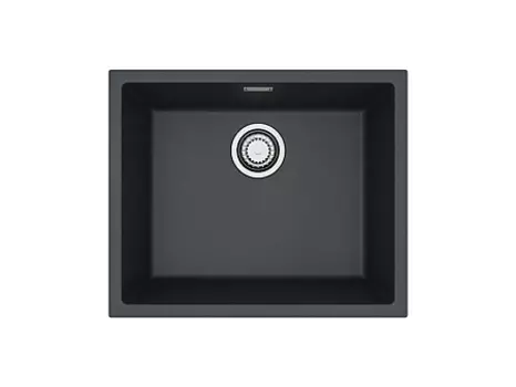 Мойка кухонная Alveus OMNI 30 GRANITAL DEEP BLACK-G90 500x450x198 с сифоном 1145083