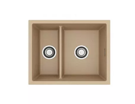 Мойка кухонная Alveus OMNI 50 GRANITAL BEIGE-G55 550x450x198 с сифоном 1150202