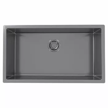 Мойка кухонная Alveus Quadrix Monarch 60 Antracit 790х450х200 нержавеющая сталь, с выпуском, без сиф