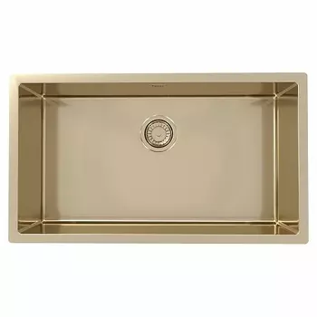 Мойка кухонная Alveus Quadrix Monarch 60 Bronze 790х450х200 нержавеющая сталь, с выпуском, без сифон