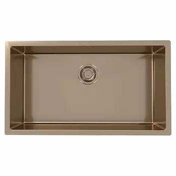 Мойка кухонная Alveus Quadrix Monarch 60 Copper 790х450х200 нержавеющая сталь, с выпуском, без сифон