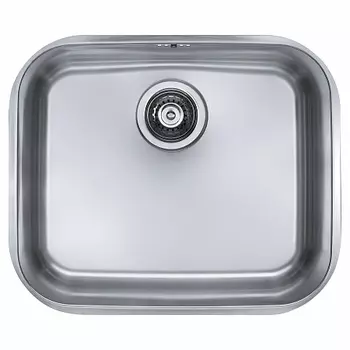 Мойка кухонная Alveus Variant 10 SAT 480х400х250 слив вдоль длинной стороны, нержавеющая сталь, с си